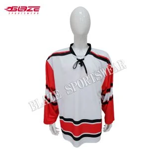 Camisetas de práctica de hockey en blanco de tamaño juvenil