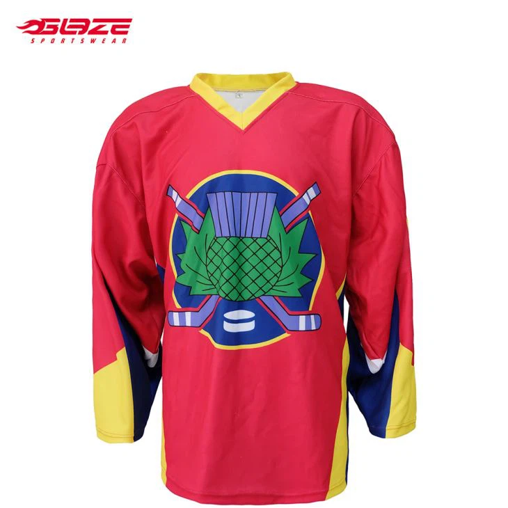 The Red Professional Hockey Jersey