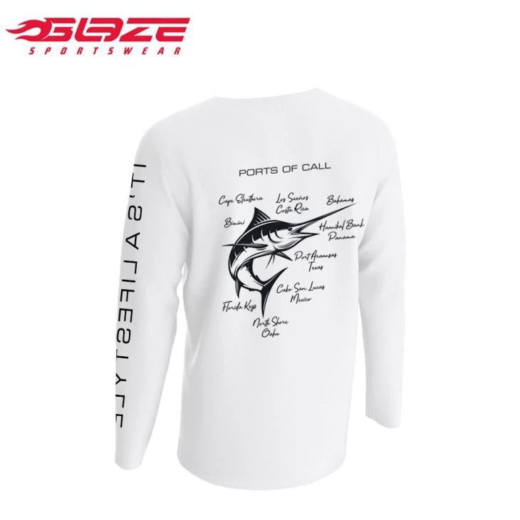 Anti UV Long Sleeve Fishing Shirt